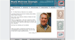 Desktop Screenshot of markmorrowstamps.com